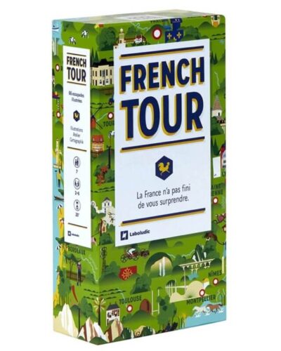 Board Game FRENCH TOUR | Children and Family 7 years and + | Poppik