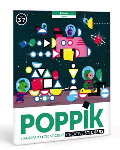 Stickers Kindergarten - Easy Activity 520 stickers - Poppik Stickers