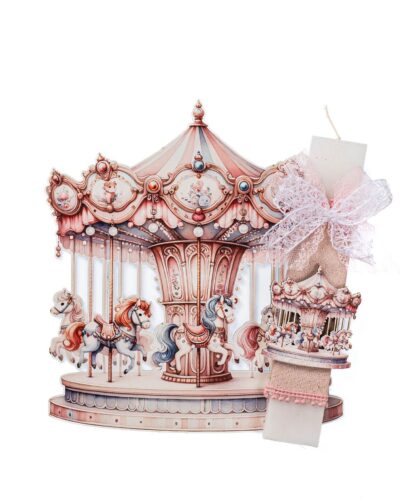 Λαμπάδα Καρουζέλ Κοριτσίστικο