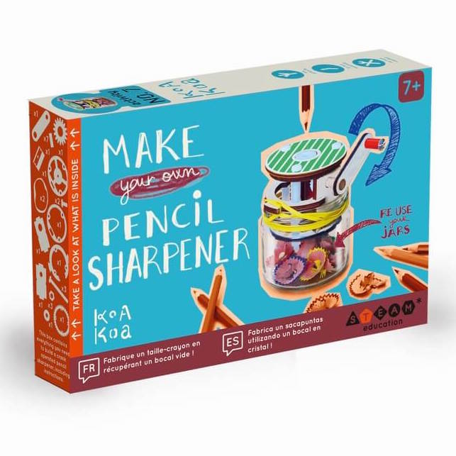 Science game – construction kit Pencil sharpener (7 +) – Poppik