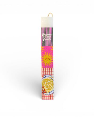 Happiness Is a Bowl of Pasta Easter Candle