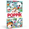 Educational Poster Gadou | Poster and 43 Stickers for kids | Poppik