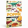 Dinosaurs Poster | Educational game for kids | Poppik Stickers