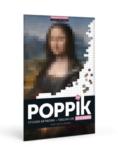 Poster Puzzle Mona Lisa | Creative leisure Adult | Poppik Stickers
