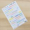 Stickers Letters | Creative stationery Fancy | Poppik Stickers