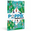 Poster Football Stickers | The most famous teams in Europe | Poppik Educational games