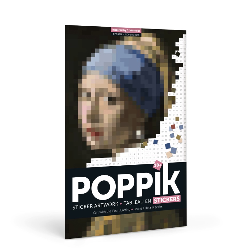 Mosaic Puzzle Vermeer | Creative leisure Adult | Poppik Stickers