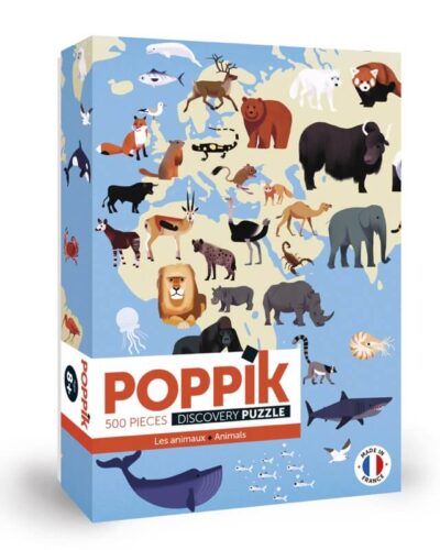 Animal puzzle 500 pieces | Adults and Family | Poppik