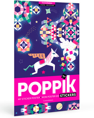 Activity Stickers | Creative leisure Children 1000 stickers | Poppik France