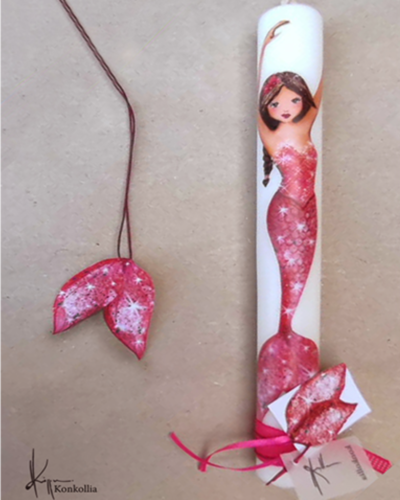 ΛΑΜΠΑΔΑ ΓΟΡΓΟΝΑ ΞΥΛΙΝΟ ΚΡΕΜΑΣΤΟ