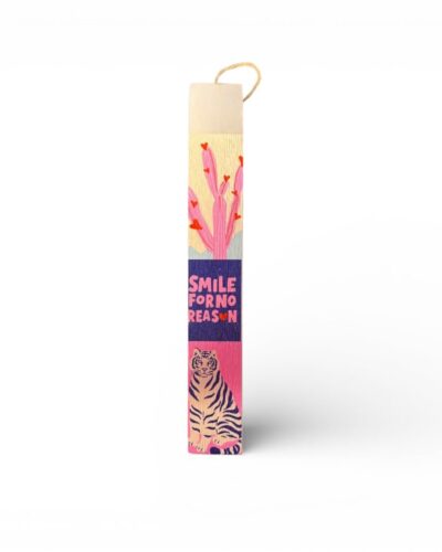 Smile For No Reason Easter Candle