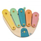 Svoora Το πρώτο μου χρωματιστό Ξυλόφωνο ‘Παγώνι’ με 5...