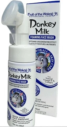 DONKEY MILK FOAMING FACE WASH