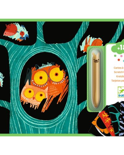 Djeco Ανακαλύπτω ξύνοντας την εικόνα Μαθαίνω τα ζωάκια