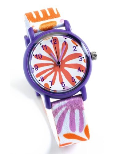 Djeco παιδικό ρολόι χειρός Φύλλα 3εκ.