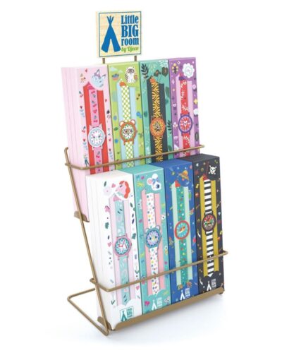 Djeco Ντισπλέϊ κενό μεταλλικό καταστηματος για ρολογια χειρος