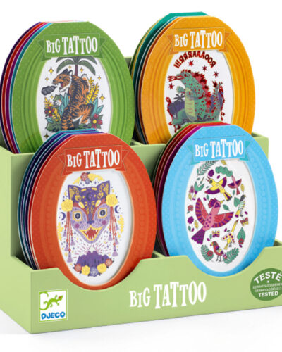 Djeco κενό σταντ προβολής Μεγάλα Τατουάζ