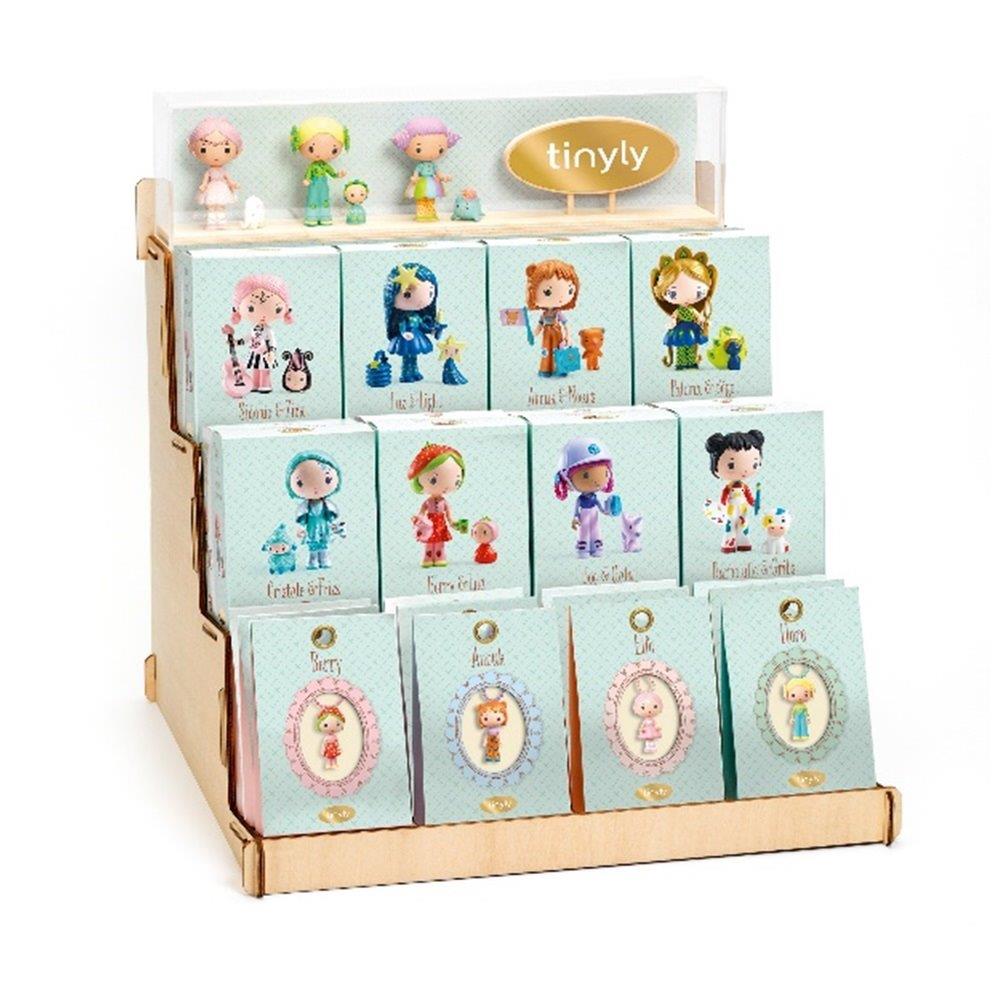Djeco Display με βιτρίνα plexi glass Tinyly (40 x 45 x 41,5 cm)