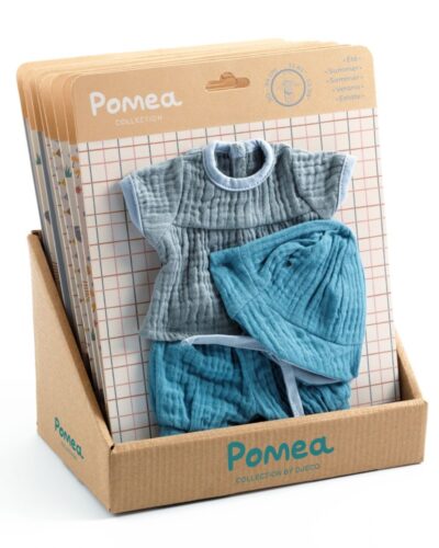 Djeco κενό ντισπλέι για Pomea Ρούχα από κούκλες