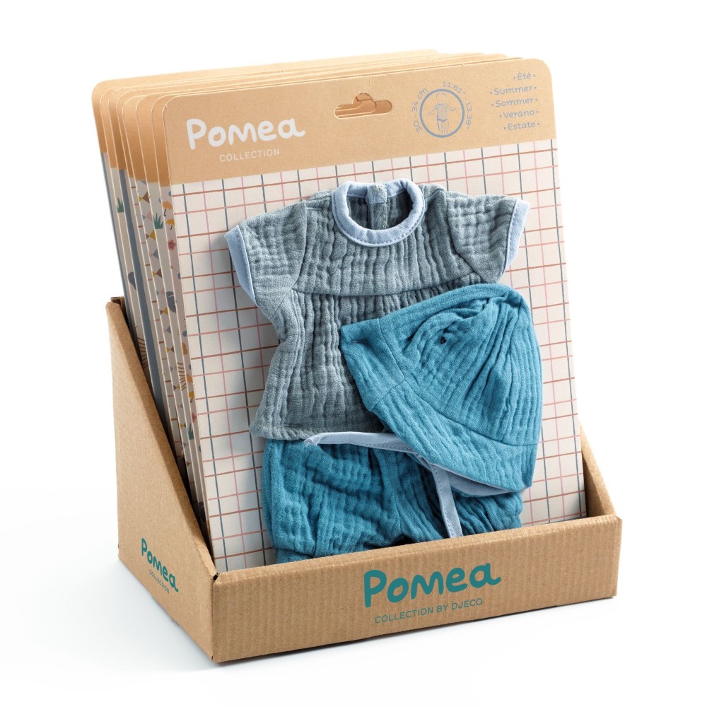 Djeco κενό ντισπλέι για Pomea Ρούχα από κούκλες