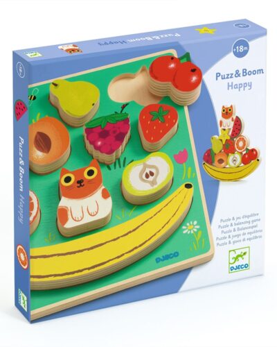 Djeco Ξύλινα σφηνώματα και παιχνίδι ισορροπίας