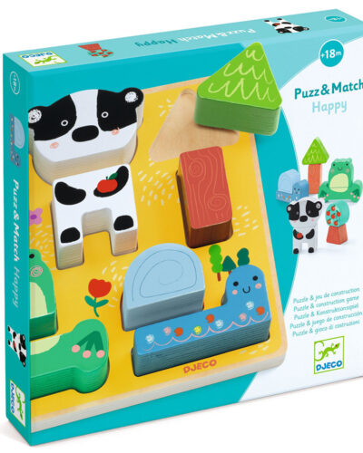 Djeco ξύλινα σφηνώματα και παιχνίδι κατασκευής