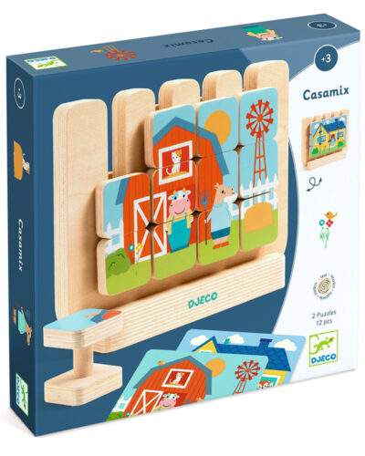 Djeco εκπαιδευτικό παιχνίδι παρατήρησης σχημάτων και χρωμάτων