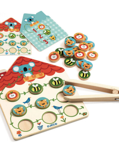 Djeco Εκπαιδευτικό παιχνίδι αρίθμησης Το σπιτάκι