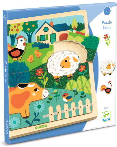 Djeco Ξύλινο παζλ