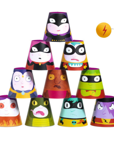 Djeco σετ 2 σε 1 μπόουλινγκ και παιχνίδι ισορροπίας