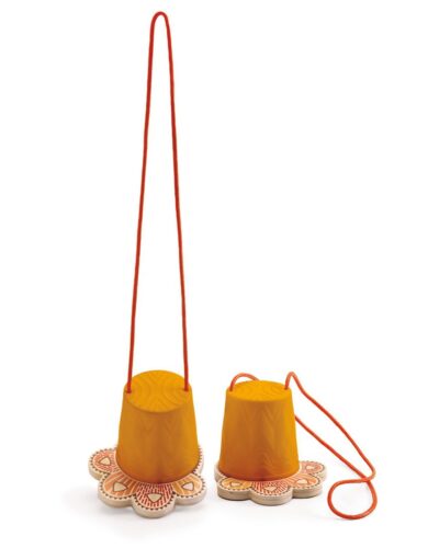 Djeco Παιχνίδι ισορροπίας ξυλοπόδαρα Πατουσάκια