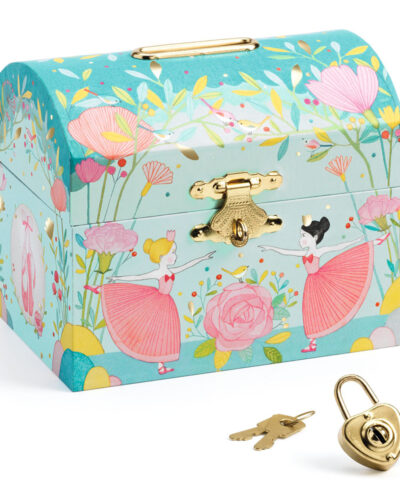 Djeco Ξύλινος κουμπαράς με κλειδαριά