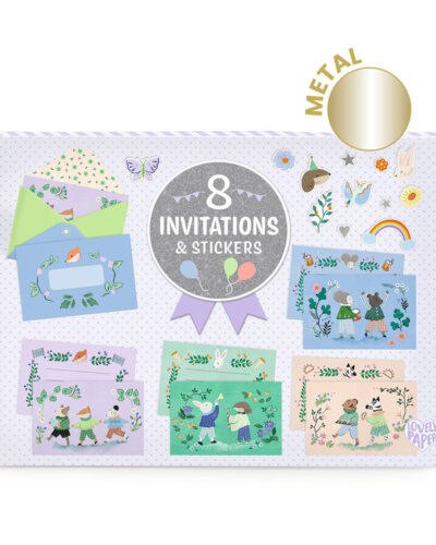 Djeco προσκλητήρια-ευχετήριες κάρτες