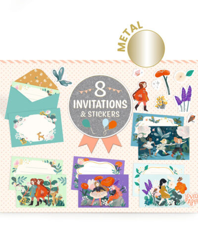 Djeco προσκλητήρια-ευχετήριες κάρτες