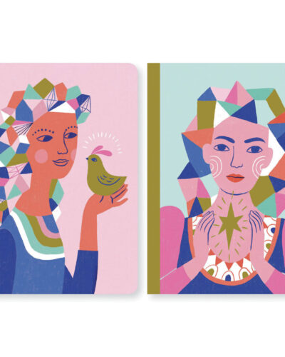 Djeco Μίνι διπλό Σημειωματάριο Sarah