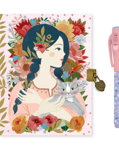 Djeco Ημερολόγιο με κλειδαριά και μαγικό μαρκαδόρο