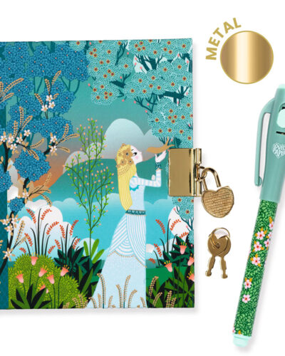 Djeco Ημερολόγιο με κλειδαριά και μαγικό μαρκαδόρο