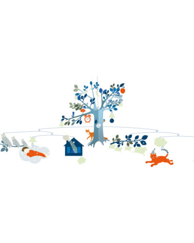 Djeco Μόμπιλε που φωσφορίζει An Unusual night