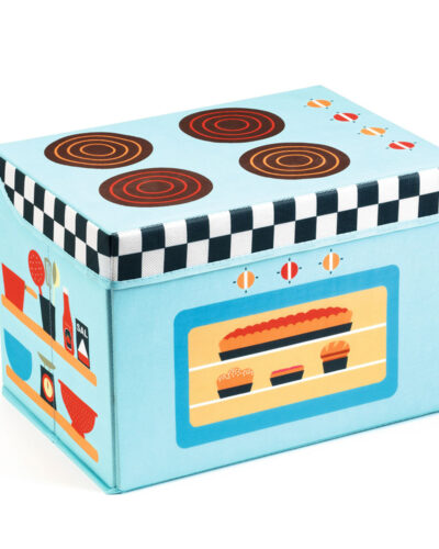 Djeco Παιχνιδόκουτο-Σκαμπό Υφασμάτινο