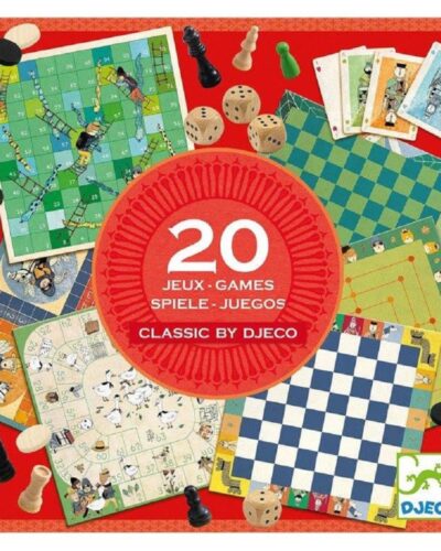 Djeco 20 κλασικά επιτραπέζια