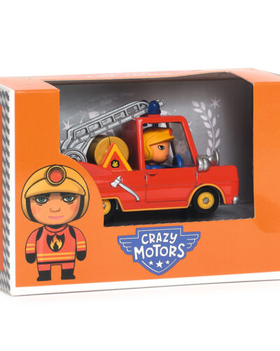 Djeco αυτοκίνητο μικρό πυροσβεστικό με φιγούρα