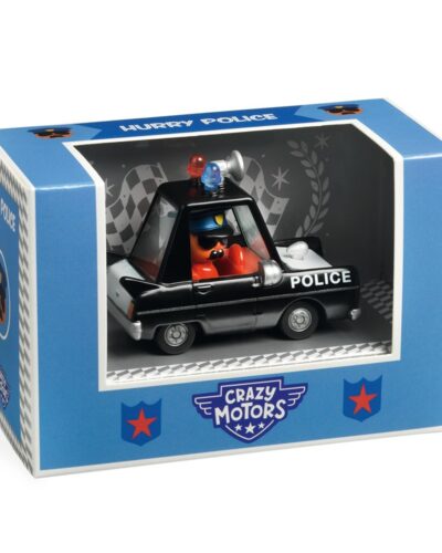 Djeco Αυτοκίνητο με φιγούρα Hurry Police
