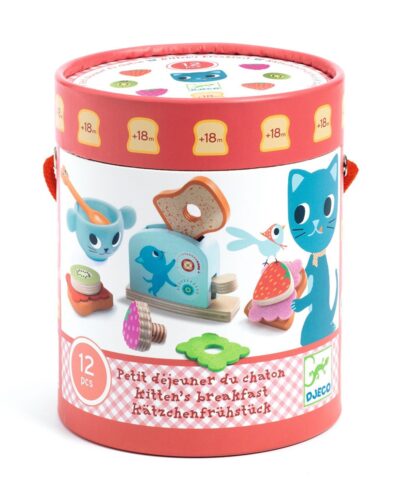 Djeco Ξύλινο παιχνίδι ρόλων Σετ για πρωινό