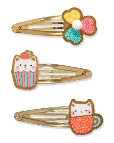 Djeco κλιπ μαλλιών γατούλες-λουλούδι