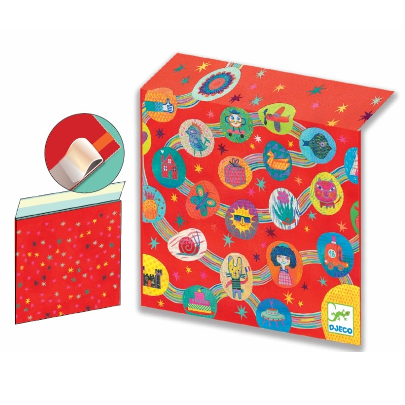 Djeco Χάρτινος Φάκελος Δώρου 28×26 – FSC MIX