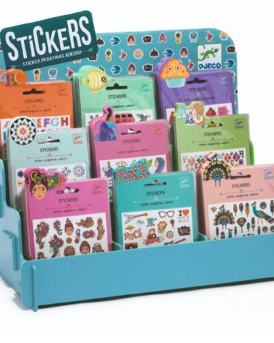Djeco κενό Display για μίνι στίκερς