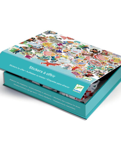 Djeco κουτί με 320 αυτοκόλλητα