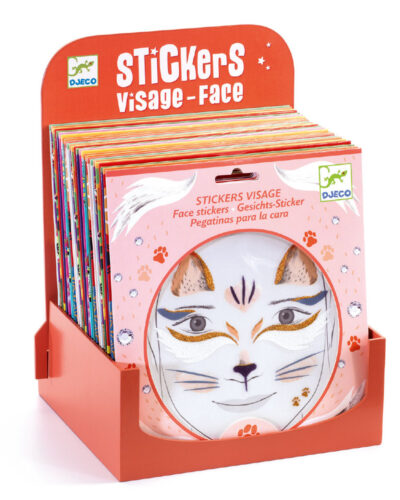 Djeco κενό Display για Αυτοκόλλητα Προσώπου