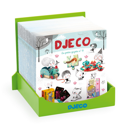 Djeco Ξύλινο ντισπλέι προβολής για φυλλάδιο παιχνιδιών για καταναλωτές Djeco Ξύλινο ντισπλέι προβολής για φυλλάδιο παιχνιδιών για καταναλωτές
