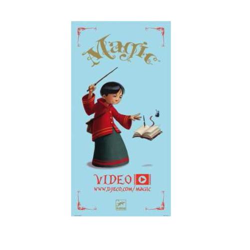 Djeco Προωθητικό πόστερ μαγικά τρικ Djeco Προωθητικό πόστερ μαγικά τρικ